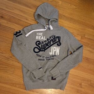 Superdry Gray Hoodie for Men